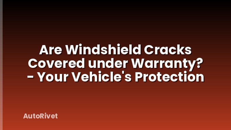 Are Windshield Cracks Covered under Warranty? - Your Vehicle's Protection