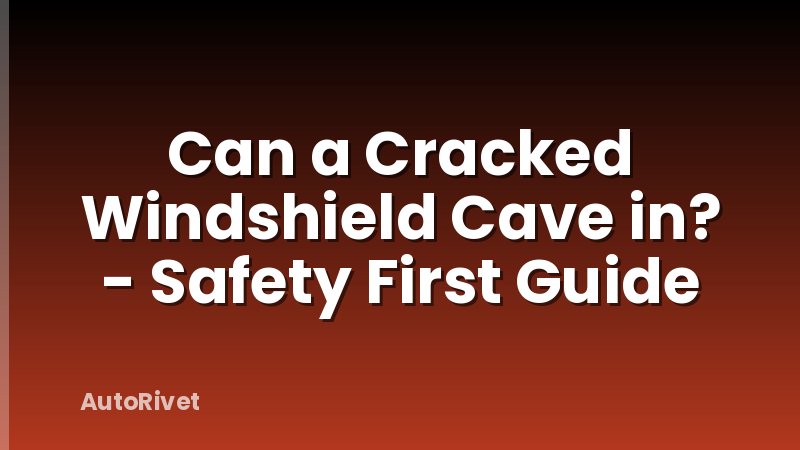 Can a Cracked Windshield Cave in? - Safety First Guide