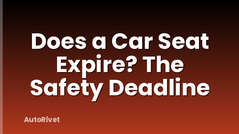 Does a Car Seat Expire? The Safety Deadline