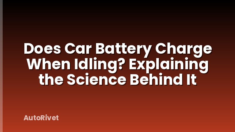 Does Car Battery Charge When Idling? Explaining the Science Behind It