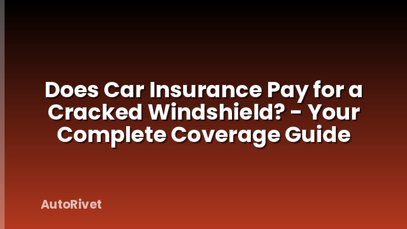 Does Car Insurance Pay for a Cracked Windshield? - Your Complete Coverage Guide