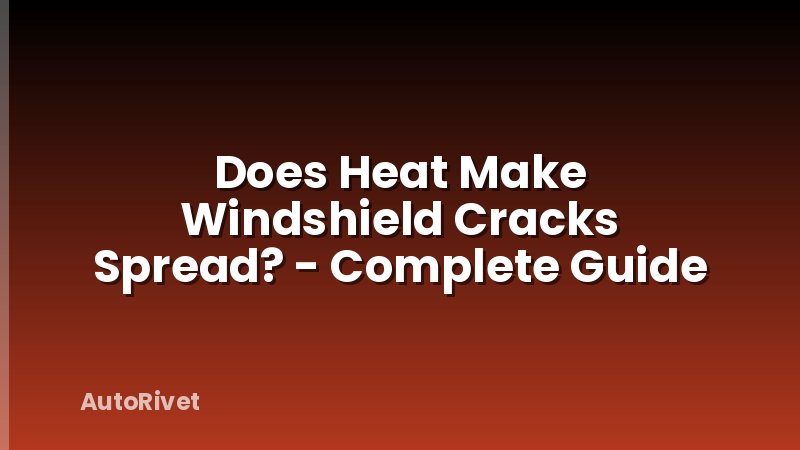 Does Heat Make Windshield Cracks Spread? - Complete Guide