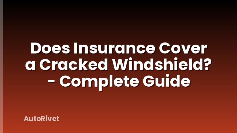 Does Insurance Cover a Cracked Windshield? - Complete Guide