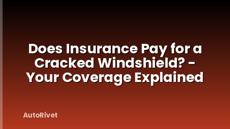 Does Insurance Pay for a Cracked Windshield? - Your Coverage Explained