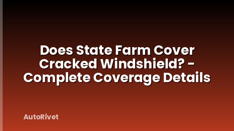 Does State Farm Cover Cracked Windshield? - Complete Coverage Details