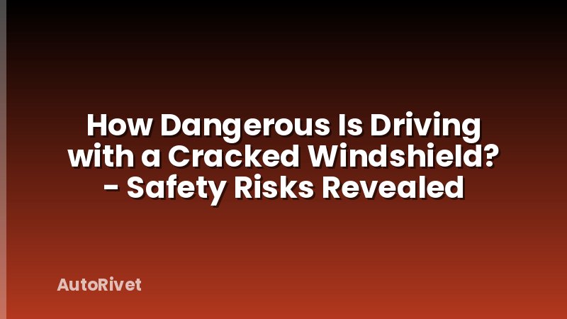 How Dangerous Is Driving with a Cracked Windshield? - Safety Risks Revealed