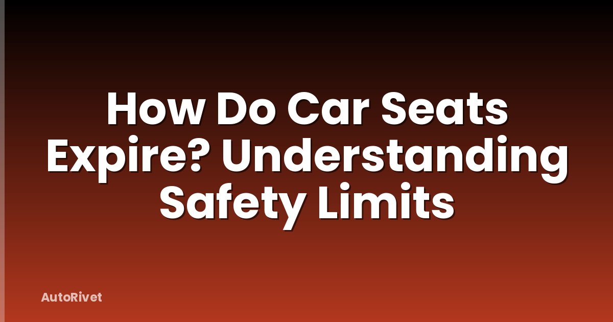 How Do Car Seats Expire? Understanding Safety Limits