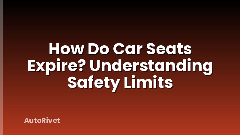 How Do Car Seats Expire? Understanding Safety Limits