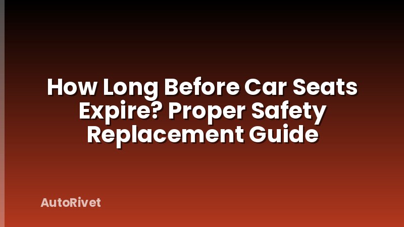How Long Before Car Seats Expire? Proper Safety Replacement Guide