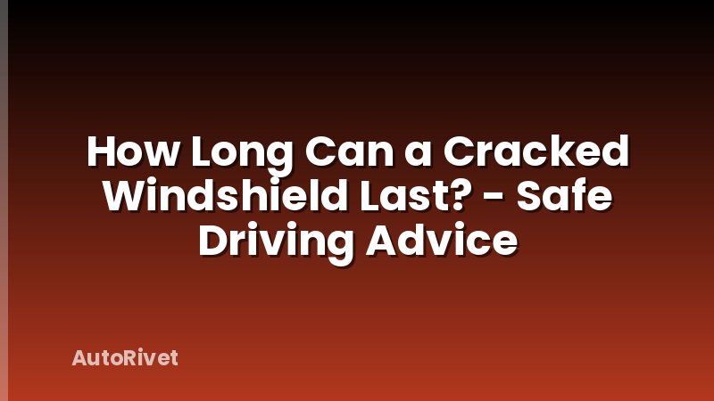 How Long Can a Cracked Windshield Last? - Safe Driving Advice