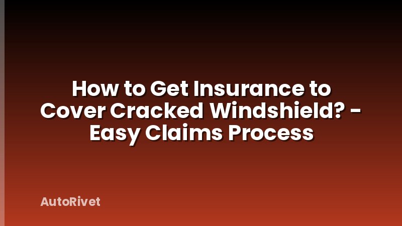 How to Get Insurance to Cover Cracked Windshield? - Easy Claims Process