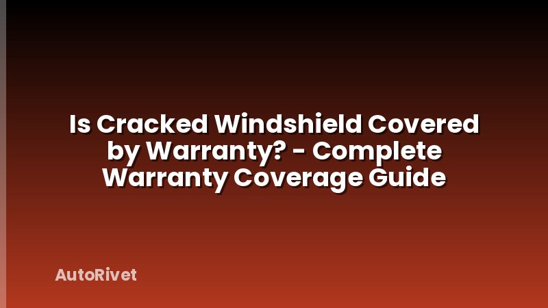 Is Cracked Windshield Covered by Warranty? - Complete Warranty Coverage Guide