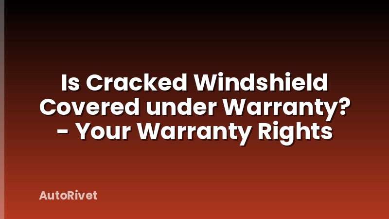 Is Cracked Windshield Covered under Warranty? - Your Warranty Rights