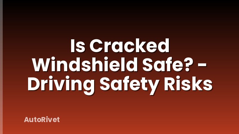 Is Cracked Windshield Safe? - Driving Safety Risks