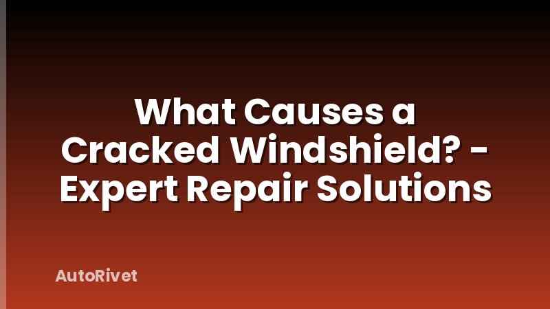 What Causes a Cracked Windshield? - Expert Repair Solutions