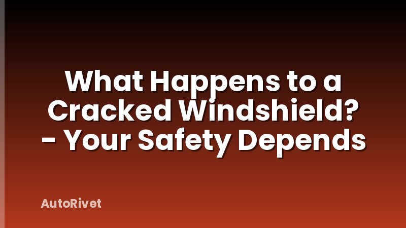 What Happens to a Cracked Windshield? - Your Safety Depends