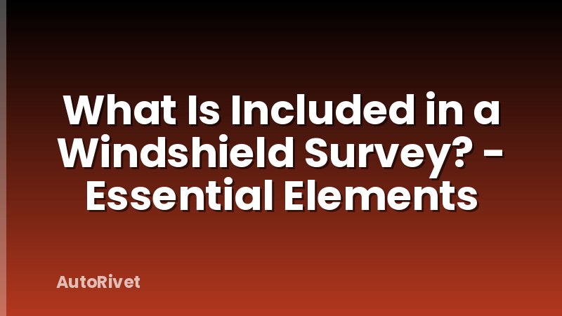What Is Included in a Windshield Survey? - Essential Elements