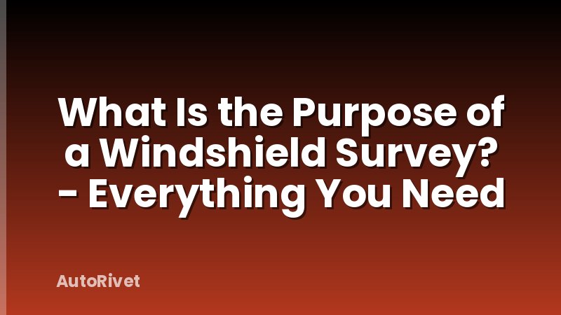 What Is the Purpose of a Windshield Survey? - Everything You Need