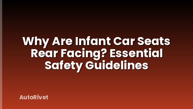 Why Are Infant Car Seats Rear Facing? Essential Safety Guidelines