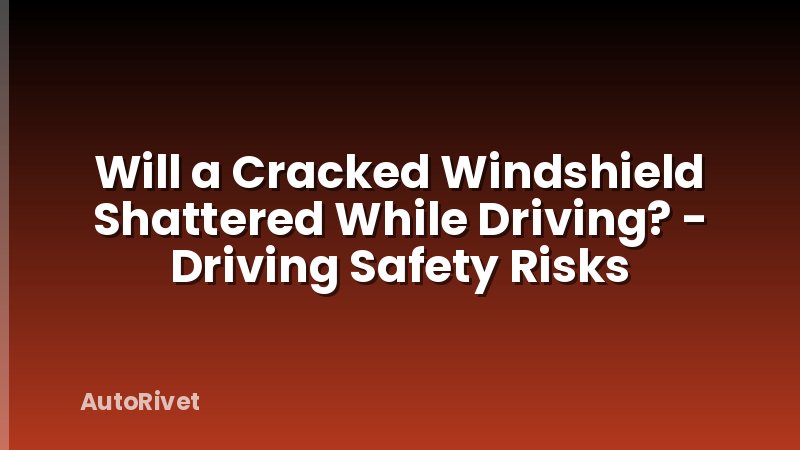 Will a Cracked Windshield Shattered While Driving? - Driving Safety Risks